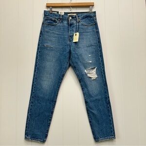 Levi's Premium Wedgie Jeans Button Fly High Rise 100% Cotton Size 29 NWT